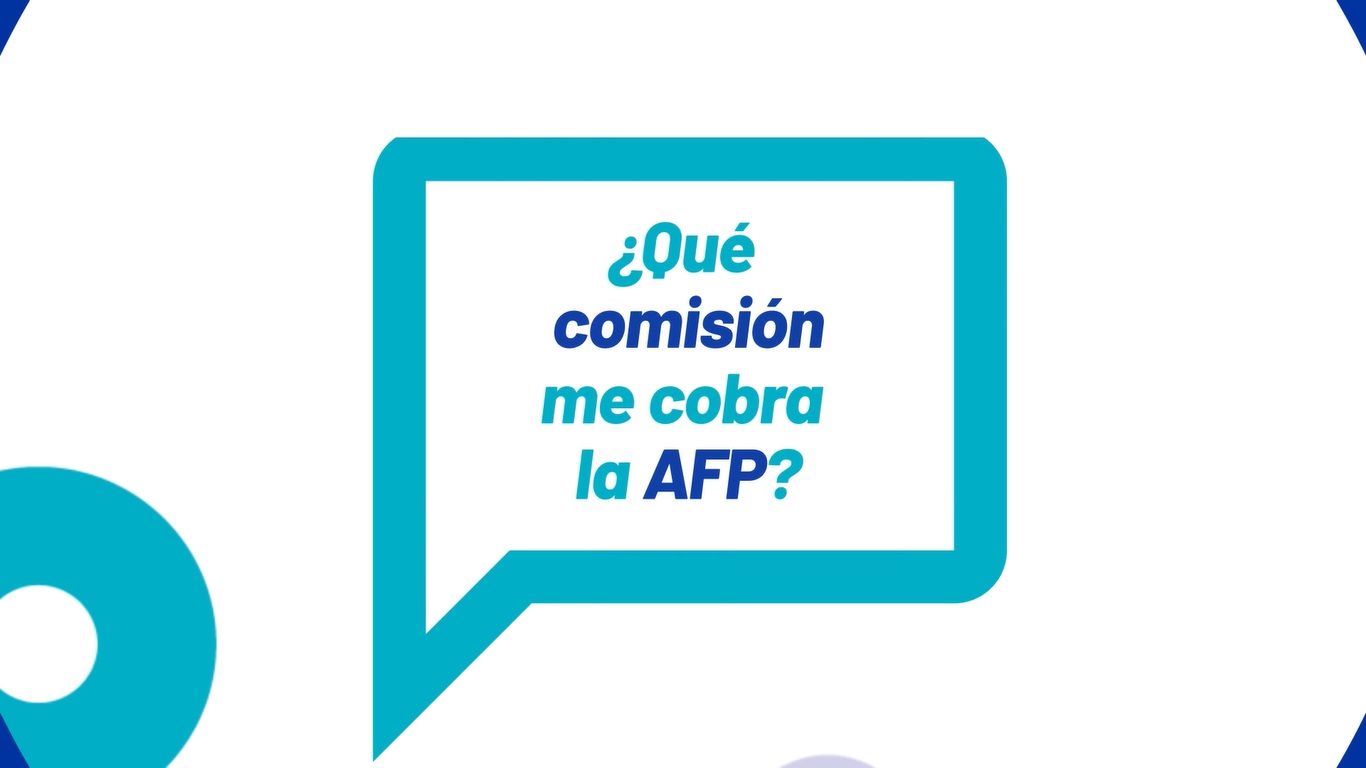 ¿Qué comisión me cobra la AFP? | Te lo contamos en 1 minuto