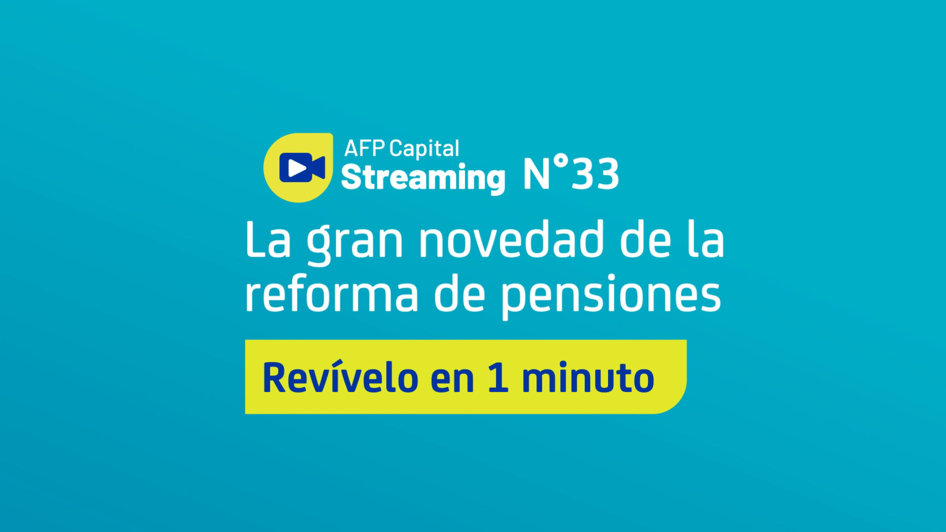Lo más destacado del Streaming 33: La gran novedad de la reforma de pensiones