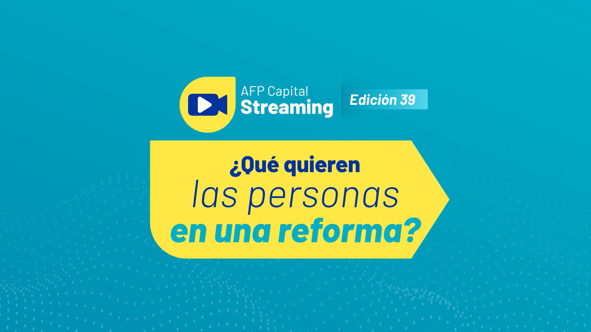 Lo más destacado del Streaming 39: ¿Qué quieren las personas en una reforma?